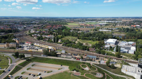 Tczew – ziemia przemysłowa wzdłuż torów kolejowych