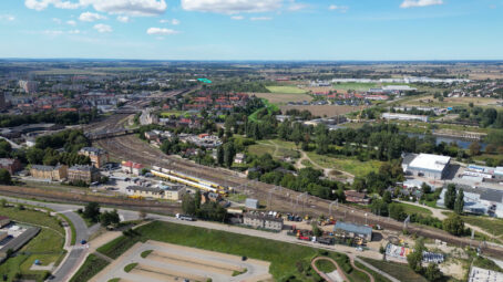 Tczew – ziemia przemysłowa wzdłuż torów kolejowych