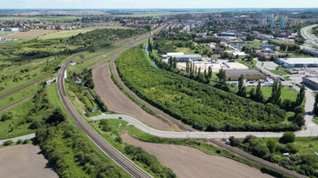 Tczew – ziemia przemysłowa wzdłuż torów kolejowych