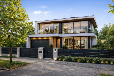 Orłowo | Dom w kameralnej części dzielnicy | Morze