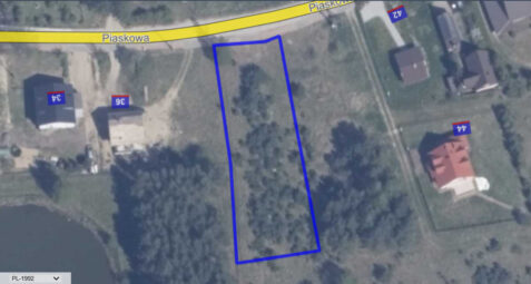 Działka z własnym zadrzewieniem- Skrzeszewo