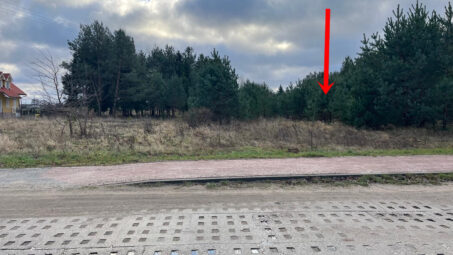 Działka z własnym zadrzewieniem- Skrzeszewo