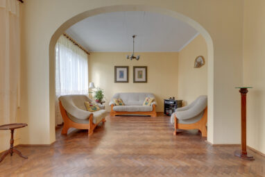 Orłowo | Dom w kameralnej części dzielnicy | Morze