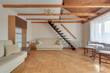 Orłowo | Dom w kameralnej części dzielnicy | Morze