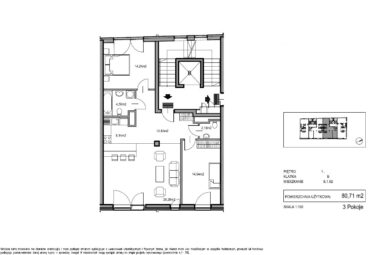 3 pok.|bezpośredni widok na rzekę|1 linia