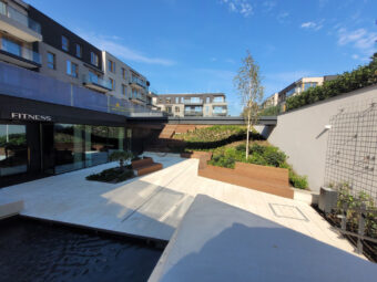 Przestronne studio z ogrodem- osiedle premium