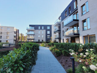 Przestronne studio z ogrodem- osiedle premium