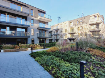 Przestronne studio z ogrodem- osiedle premium