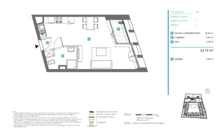 Studio na Wyspie z widokiem na rzekę i marinę