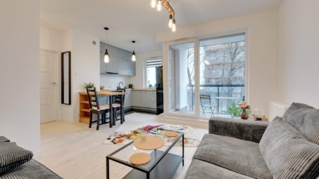 Stylowe 2 pok. mieszkanie w nowym osiedlu w Oliwie