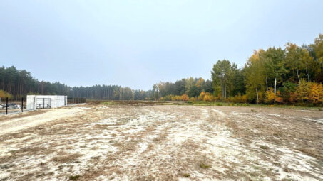 Malownicza działka na leśnej polanie