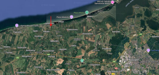 Sarbinowo koło Mielna | 1km od plaży