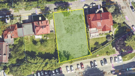 Działka pod zabudowę mieszkaniową – Górny Sopot