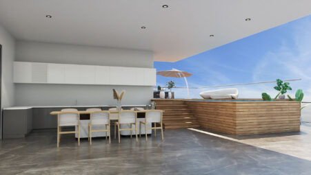 Cypr | Penthouse z basenem
