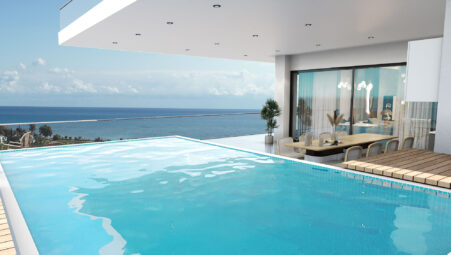 Cypr | Penthouse z basenem