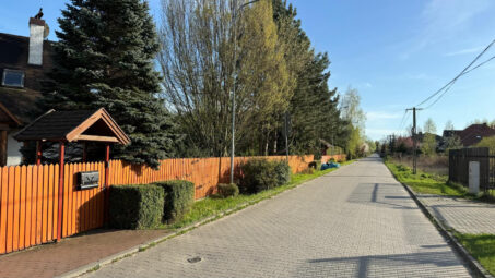 Malownicza działka w atrakcyjnej części Głoskowa