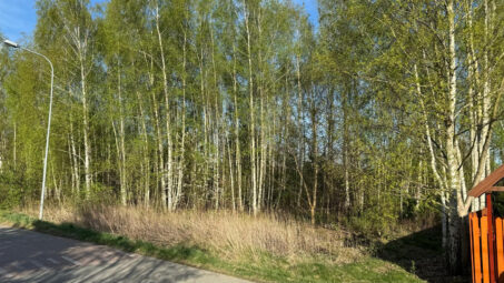 Malownicza działka w atrakcyjnej części Głoskowa