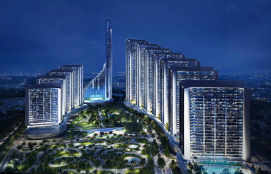 2 pokoje taras Dubaj apartament Mercedes-Benz
