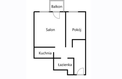 Dwa pokoje | Wynajem | Oliwa | blisko AWF