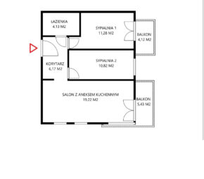 3 pokoje | 2 balkony | Nowa inwestycja Młoda Rumia