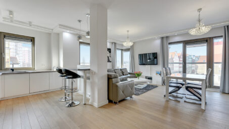 Luksusowy apartament z widokiem na Motławę