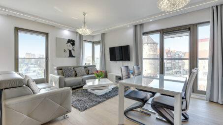Luksusowy apartament z widokiem na Motławę