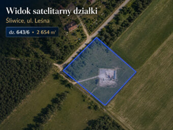 Plac do wynajęcia Śliwice, ul. Leśna – składowanie
