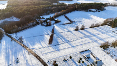 Działka inwestycyjna z planem zagospodarowania