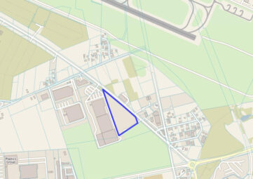 Działka przemysłowo usługowa – lotnisko obwodnica