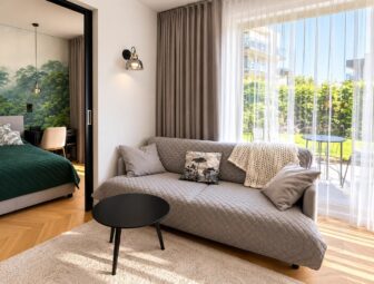 Ekskluzywny apartament z ogródkiem Nowe Kolibki