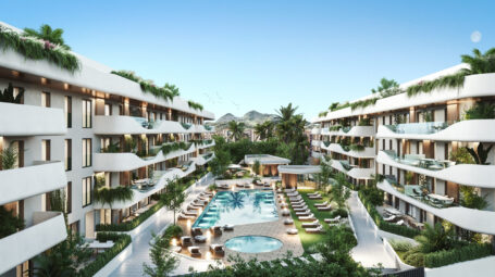 Apartament w nowobudowanej inwestycji z basenem