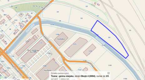 Tczew – ziemia przemysłowa wzdłuż torów kolejowych