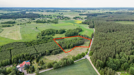 Lipy- Działka na Kaszubach z możliwością zabudowy