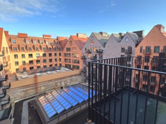 Wyspa Spichrzów-dwupokojowy lokal z balkonem