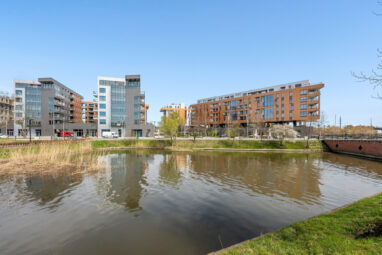 Przestronny apartament z widokiem na Motławę