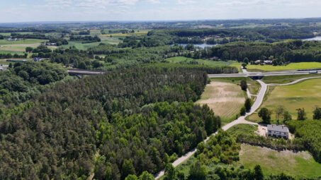 Ustronna działka w Koleczkowie | Otulina TPK