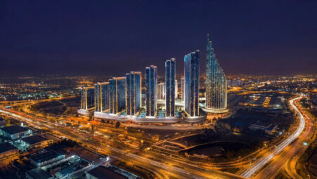 2 pokoje taras Dubaj apartament Mercedes-Benz