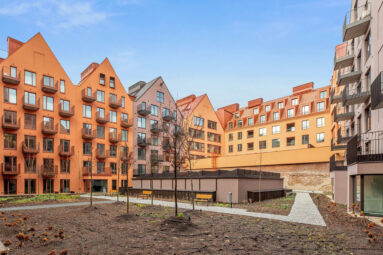 Wyspa Spichrzów- wyposażony apartament z balkonem