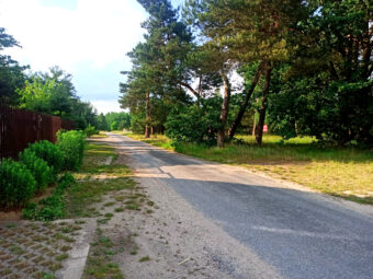 Działka budowlana dodatkowo z terenem leśnym 2010m