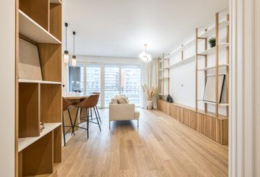 Czteropokojowy apartament z widokiem na Motławę