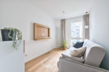 Czteropokojowy apartament z widokiem na Motławę