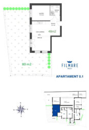 Kupujesz 48 m² zyskujesz 128 m2 plaża morze 5 min!