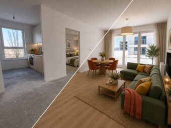 Kupujesz 59,55 m², a zyskujesz ponad 130 m² Rumia