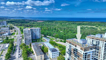 Ostatnie piętro, blisko plaży, Bulvar, piękny wido