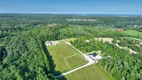 Działka z widokiem, WZ, prądem, 400 m od jeziora