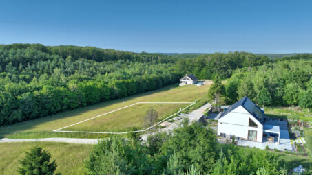 Działka z widokiem, WZ, prądem, 400 m od jeziora