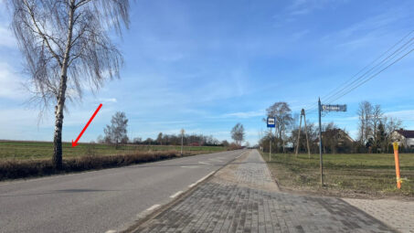 Działka w Tokarach dla dewelopera