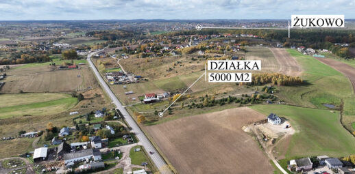 Żukowo! 5000m2! Usługi