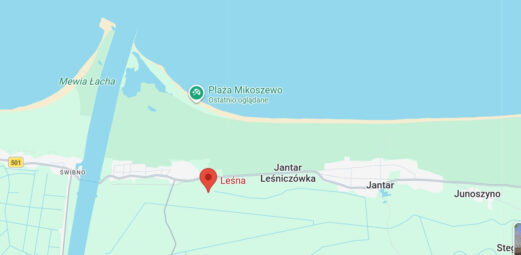 Kawałek ziemi blisko morza Mikoszewo