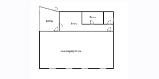 Magazyn z biurem – Gdańsk, blisko portu